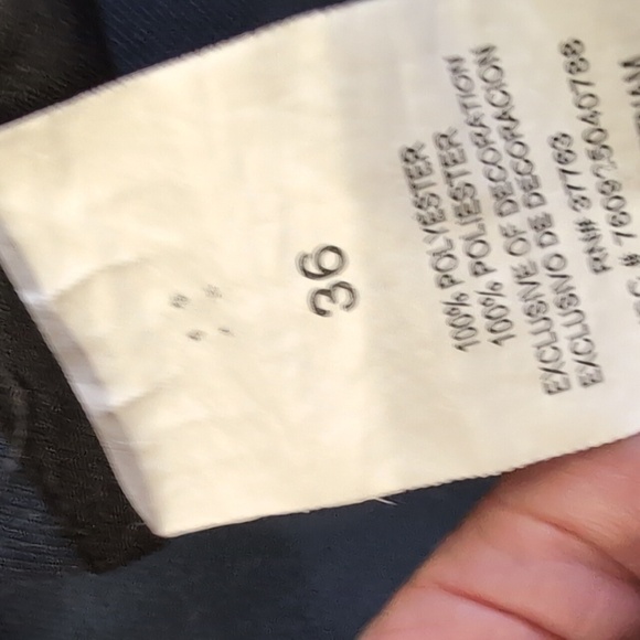 Champion Tour Navy Blue Golf Outdoor Shorts Zip Button w/ Belt Loops. Size 36 - Picture 6 of 7